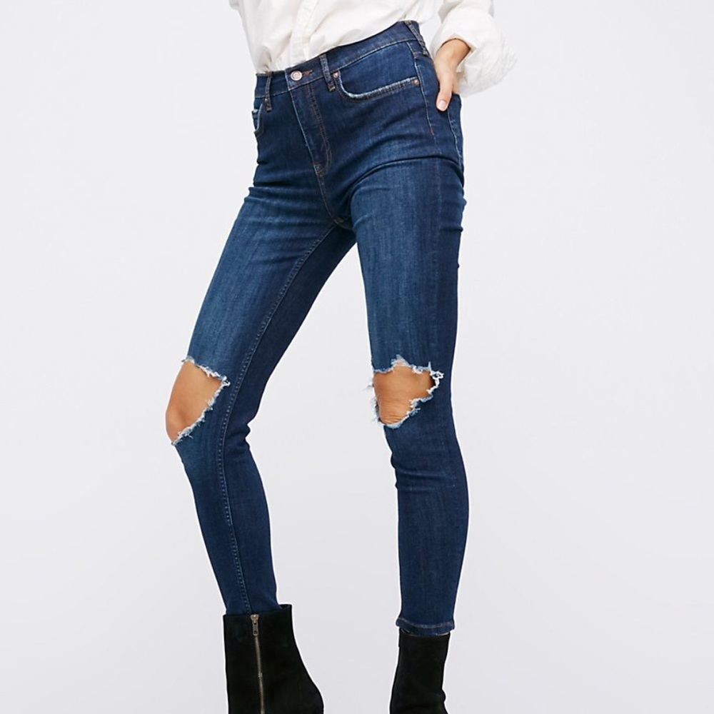 Free People High Rise Jeans